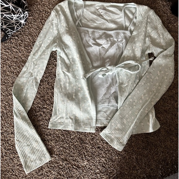 Arizona long sleeve, top Tie  front closure - Picture 1 of 2